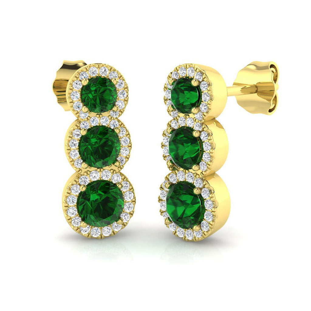 SE6455 — Earrings - 9k Yellow Gold