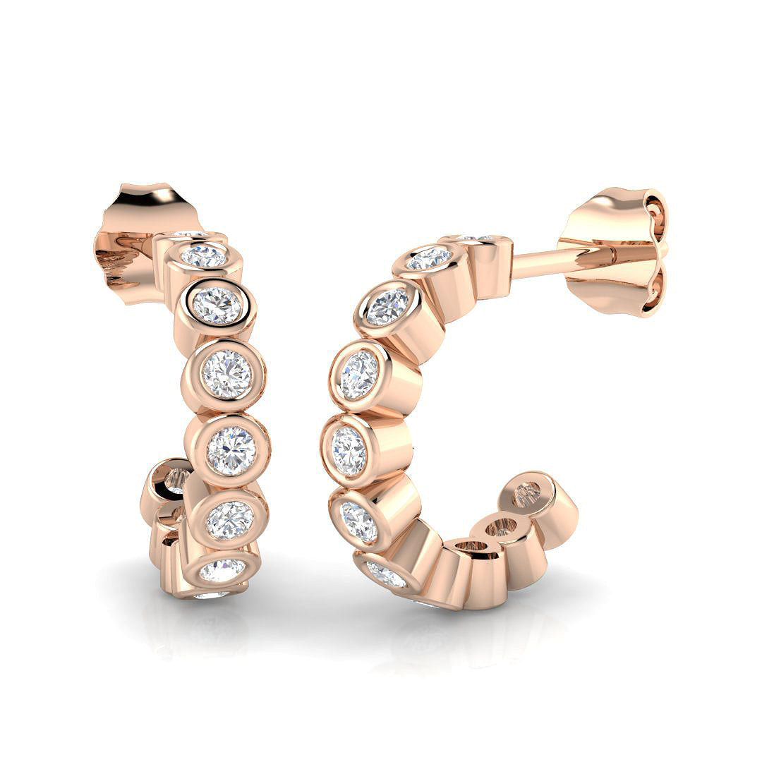 SE6461 — Earrings - 9k Rose Gold