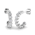 SE6461 — Earrings - 9k White Gold