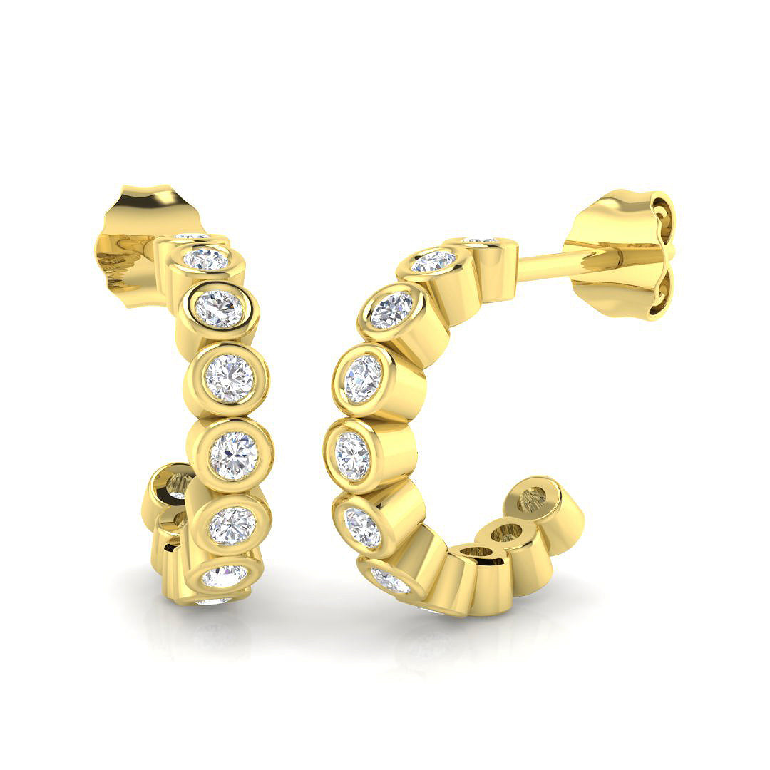 SE6461 — Earrings - 9k Yellow Gold