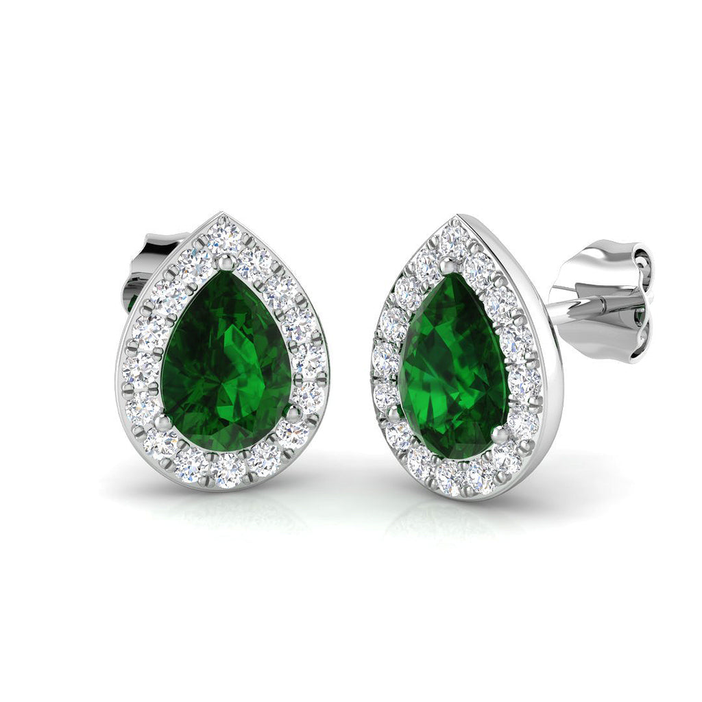 SE6463 — Earrings - 9k White Gold