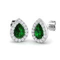 SE6463 — Earrings - 9k White Gold