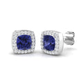 SE6464 — Earrings - 18 KT White Gold