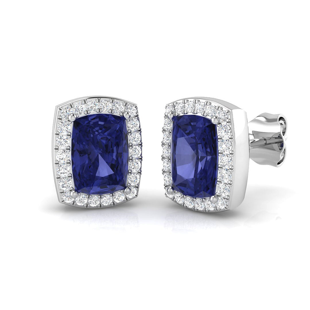 SE6465 — Earrings - 9k White Gold