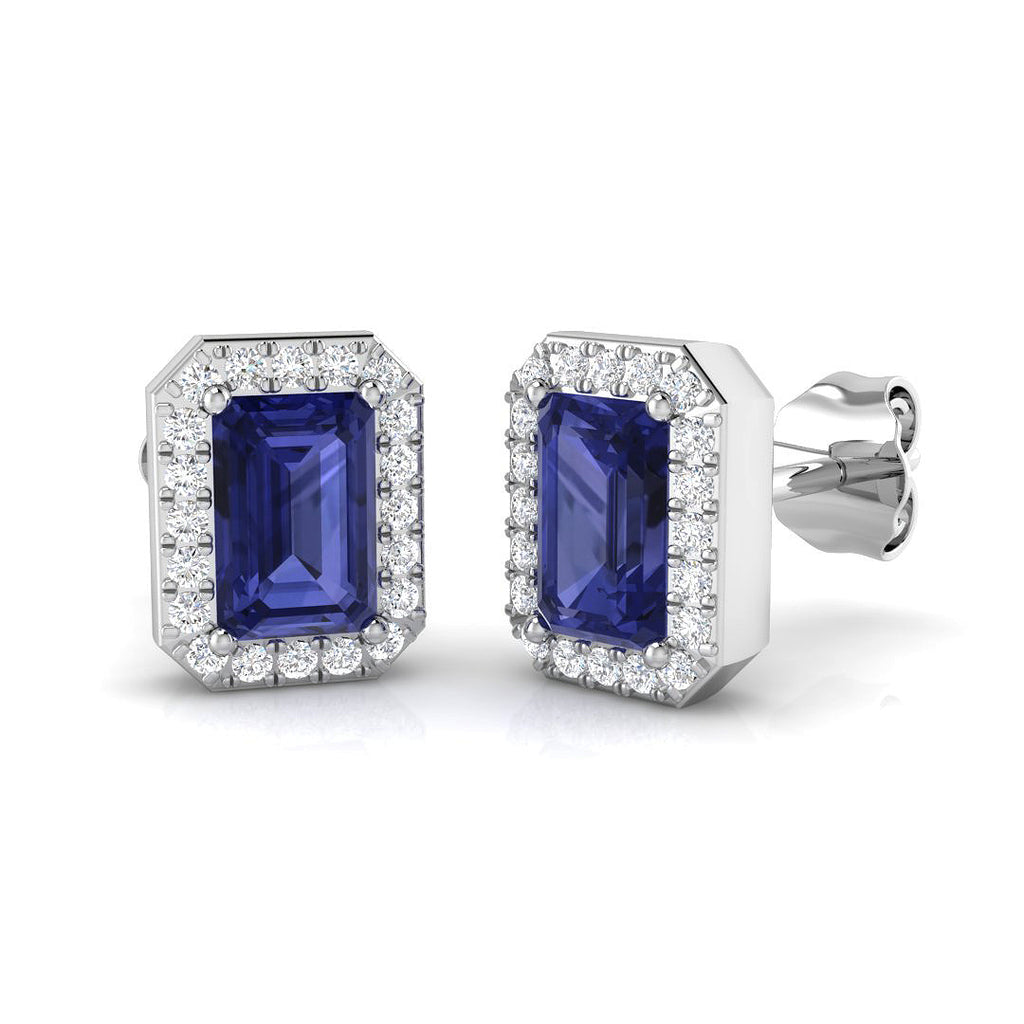 SE6467 — Earrings - 9k White Gold
