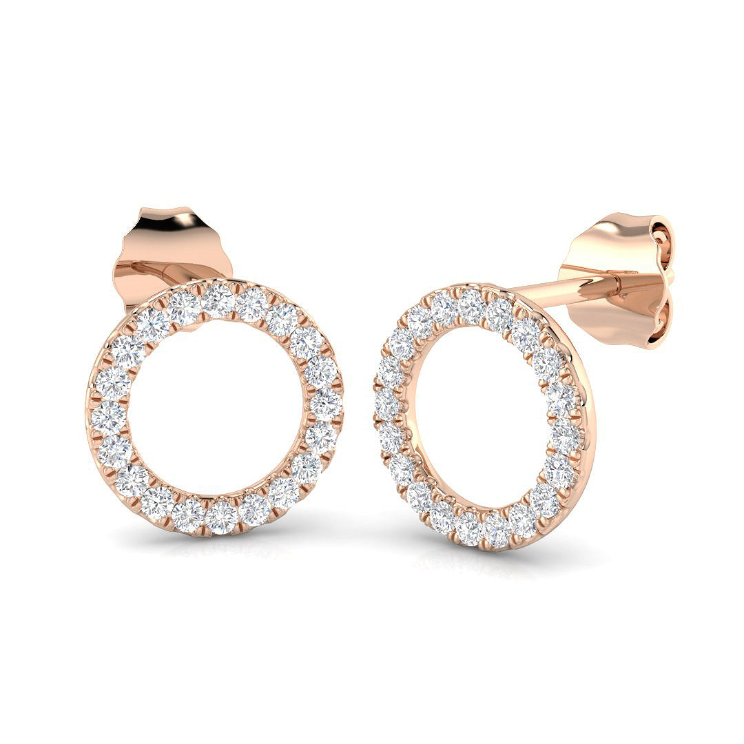 SE6468 — Earrings - 9k Rose Gold