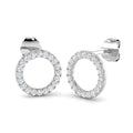 SE6468 — Earrings - 9k White Gold
