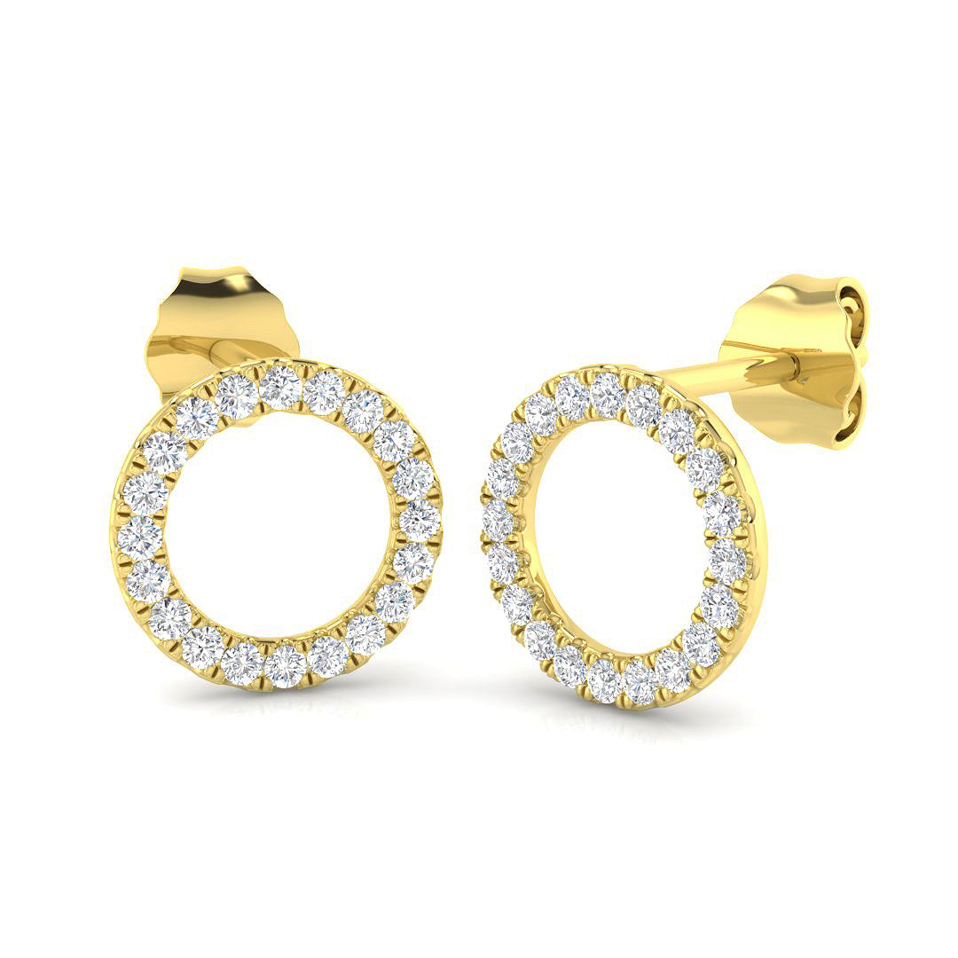 SE6468 — Earrings - 9k Yellow Gold