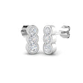 SE6471 — Earrings - 9k White Gold