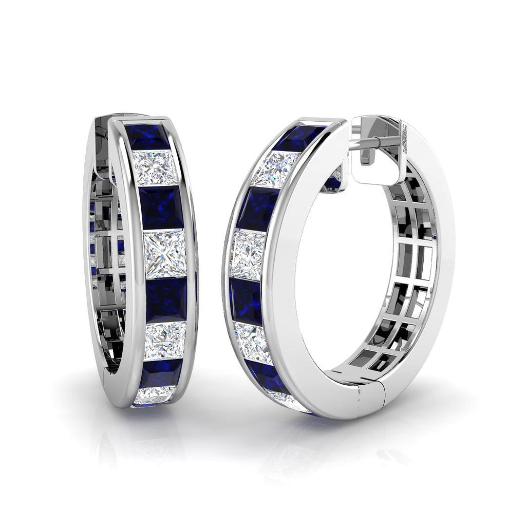 SE6482 — Earrings - 9k White Gold