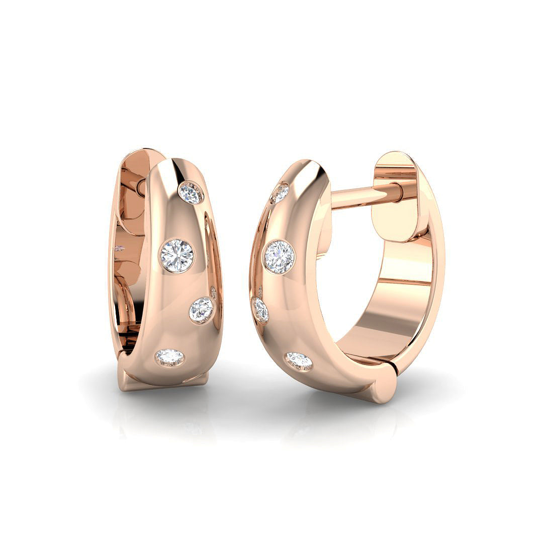 SE6486 — Earrings - 9k Rose Gold