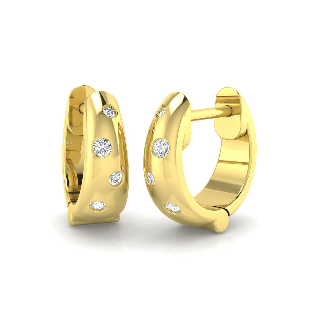 SE6486 — Earrings - 9k Yellow Gold