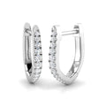 SE6490 — Earrings - 9k White Gold