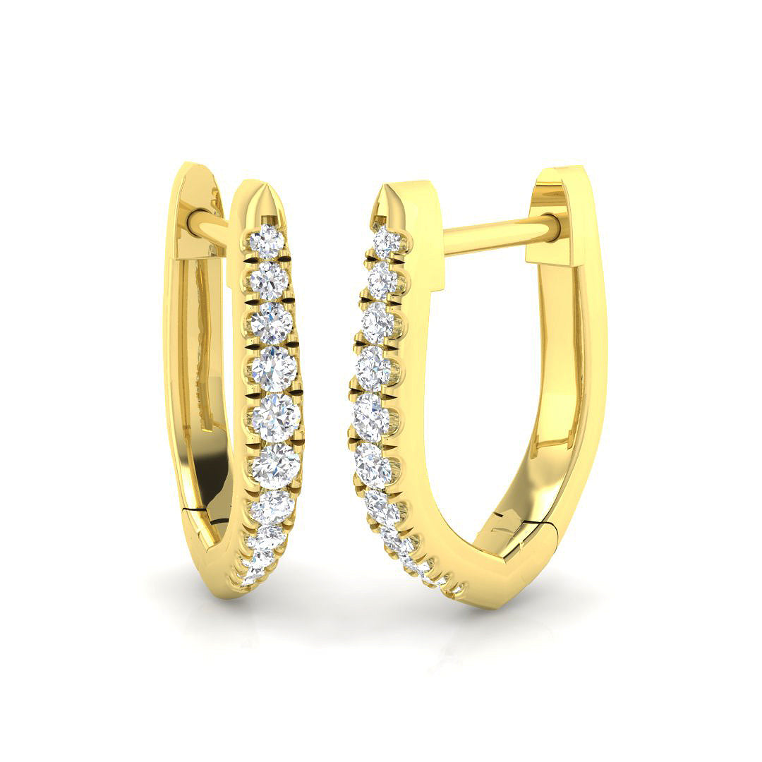 SE6490 — Earrings - 9k Yellow Gold