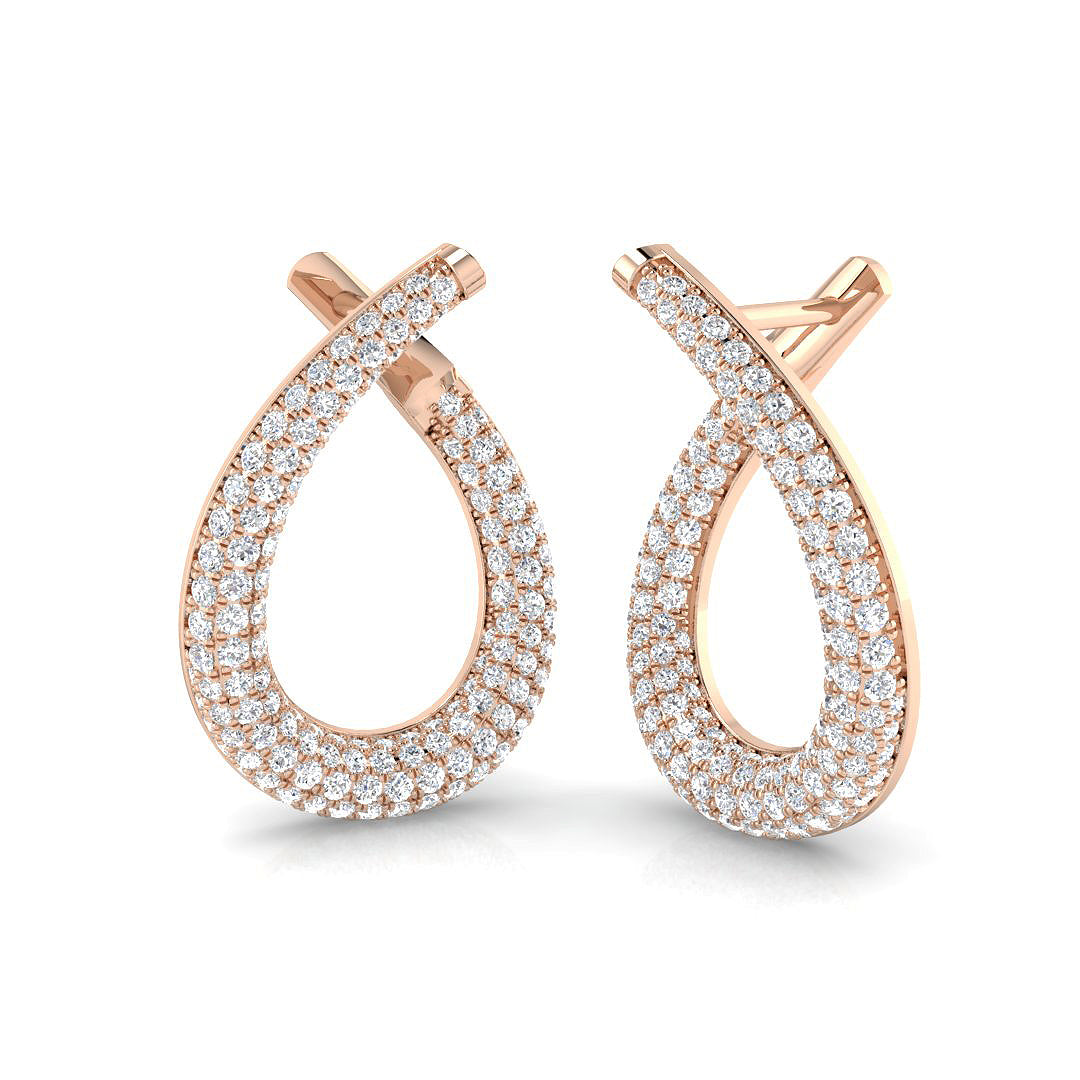 SE6495 — Earrings - 9k Rose Gold