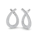 SE6495 — Earrings - 9k White Gold