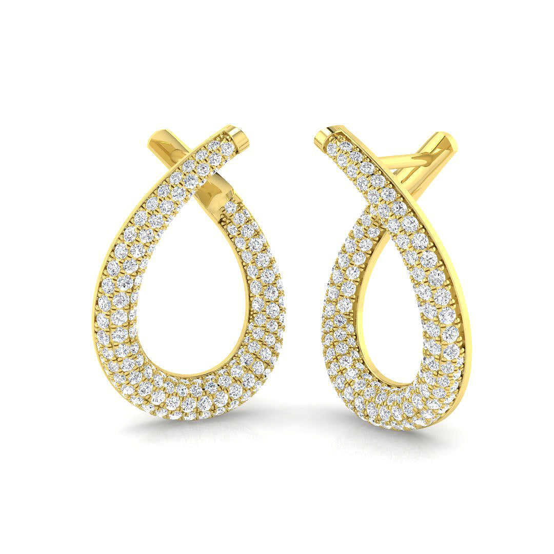 SE6495 — Earrings - 9k Yellow Gold