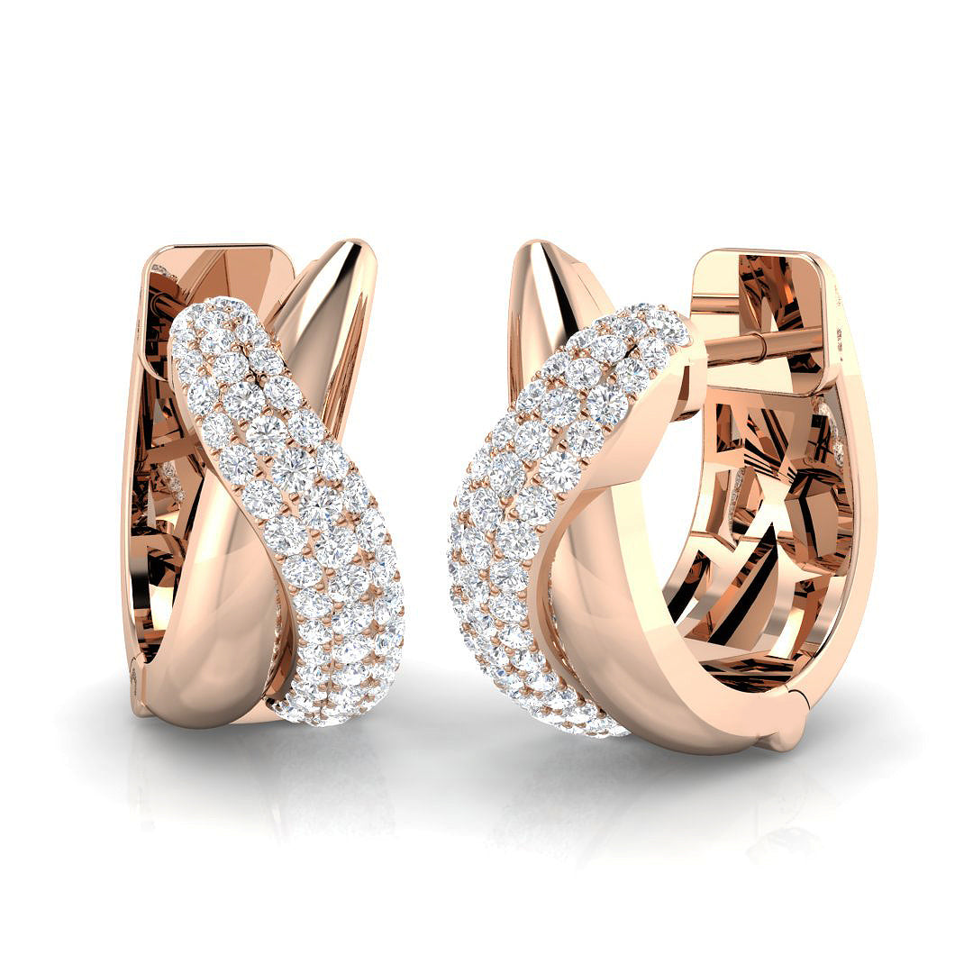 SE6496 — Earrings - 9k Rose Gold