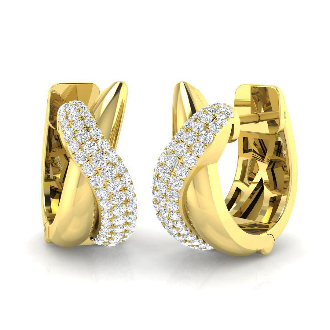 SE6496 — Earrings - 9k Yellow Gold