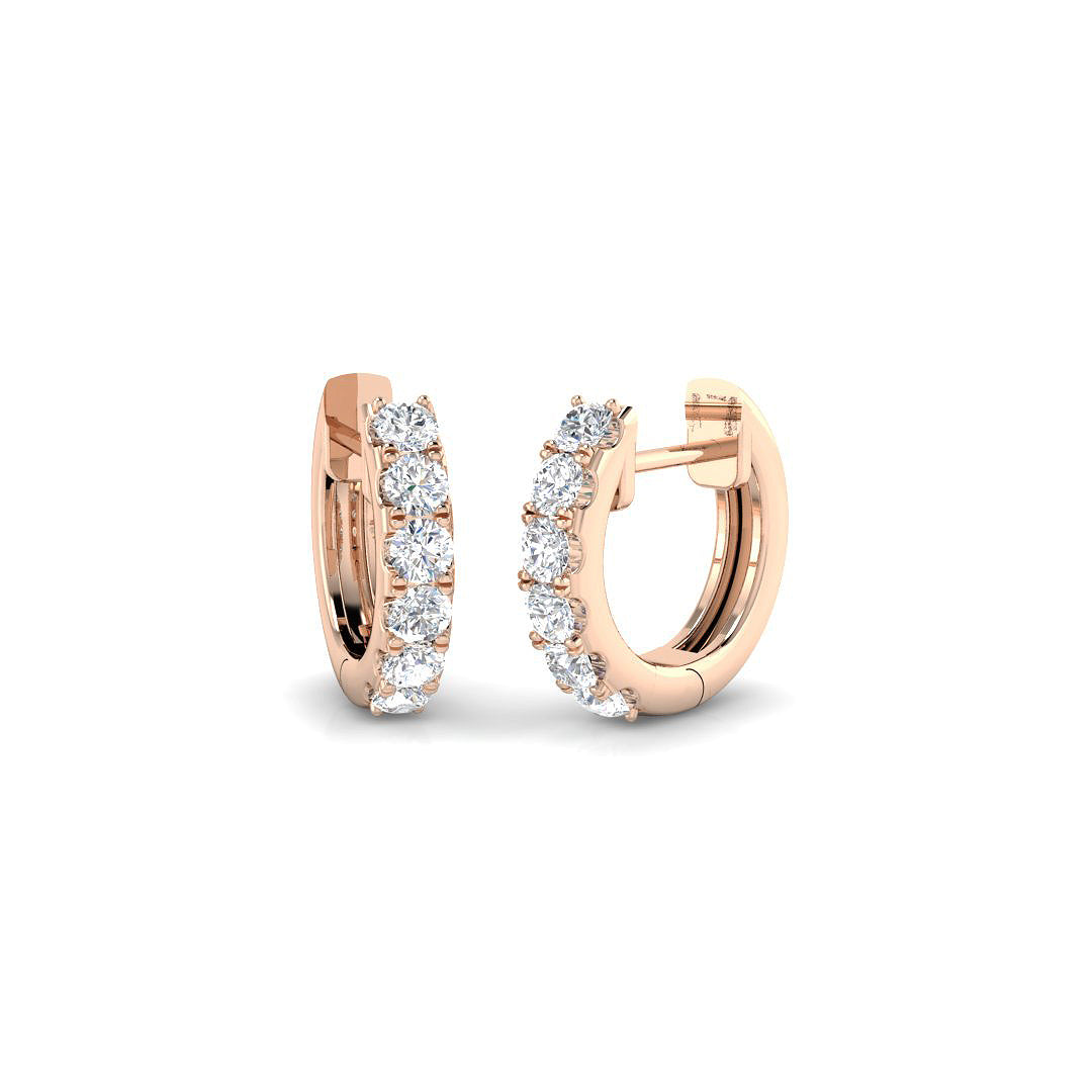 SE6498 — Earrings - 9k Rose Gold