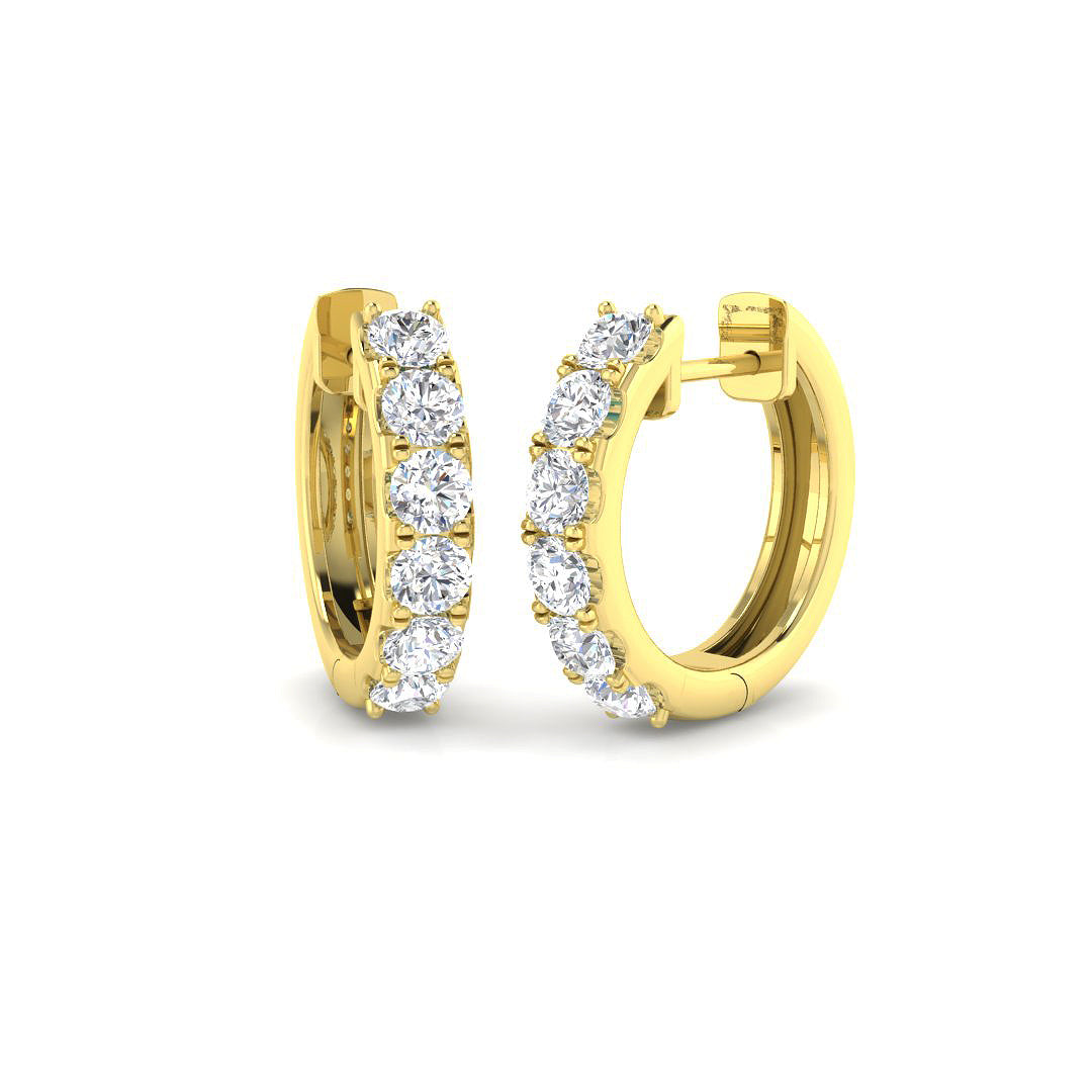 SE6499 — Earrings - 9k Yellow Gold