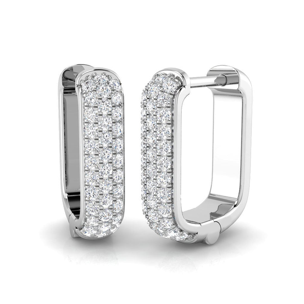 SE6501 — Earrings - 9k White Gold