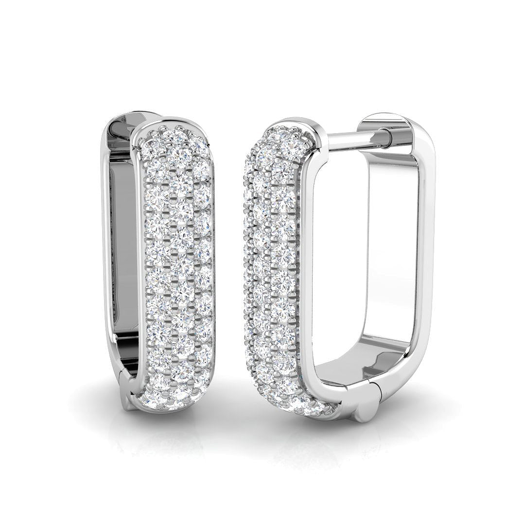 SE6501 — Earrings - 9k White Gold