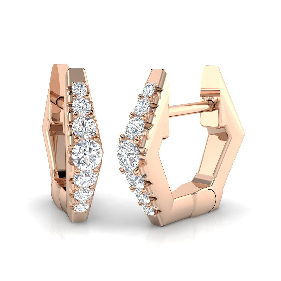 SE6502 — Earrings - 9k Rose Gold
