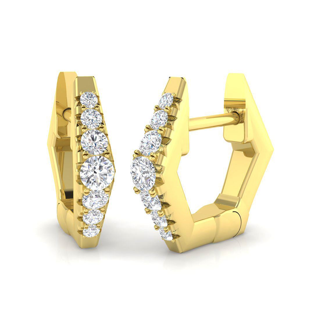 SE6502 — Earrings - 9k Yellow Gold