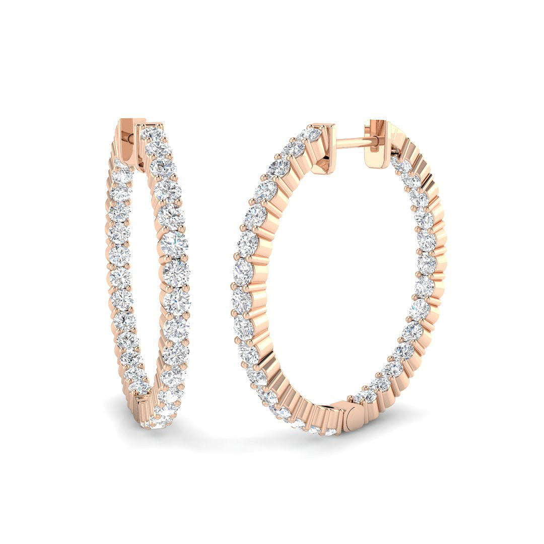 SE6503 — Earrings - 9k Rose Gold