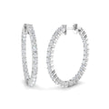 SE6503 — Earrings - 9k White Gold