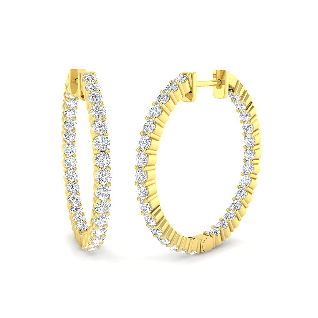 SE6503 — Earrings - 9k Yellow Gold