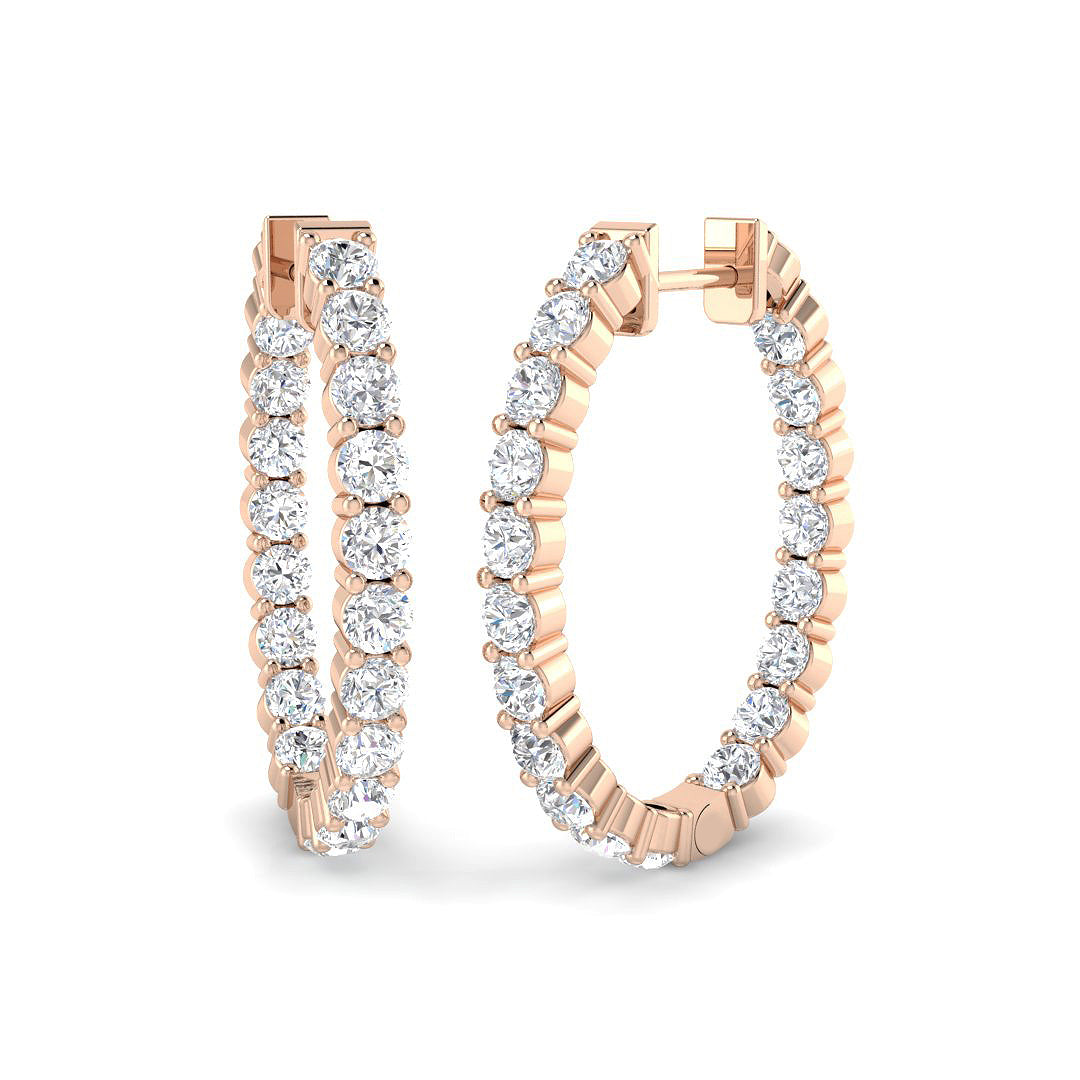 SE6504 — Earrings - 9k Rose Gold