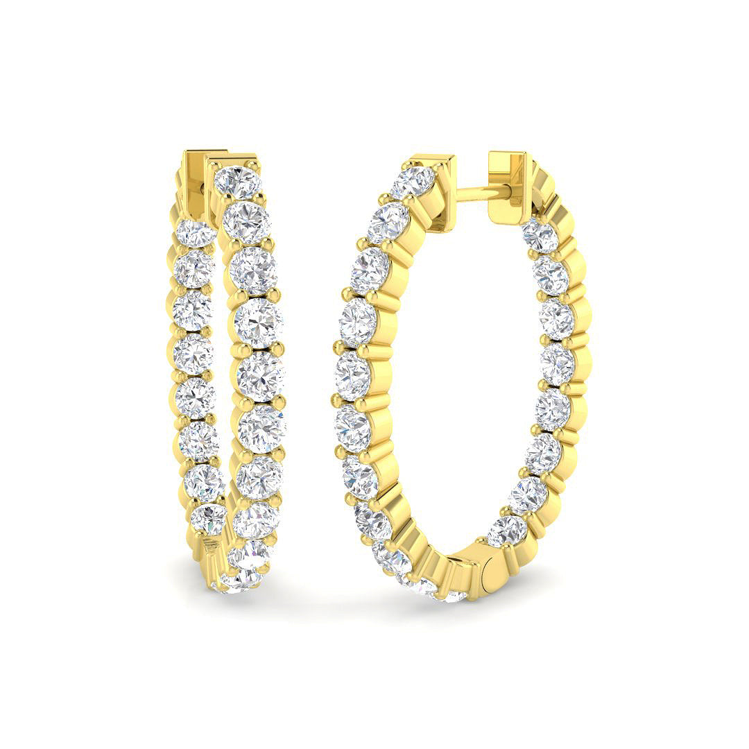 SE6504 — Earrings - 9k Yellow Gold