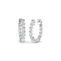 SE6505 — Earrings - 9k White Gold