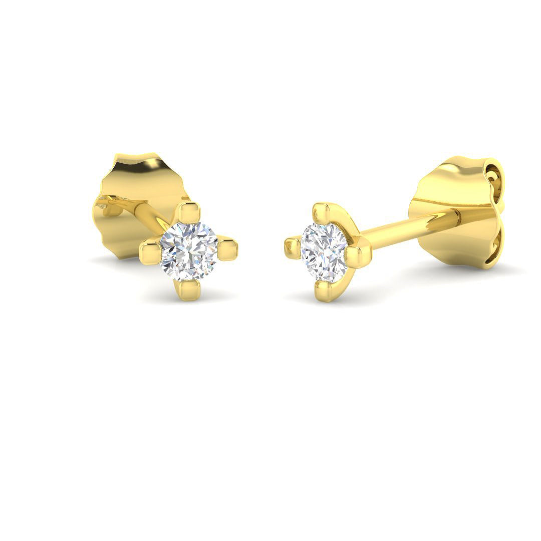 SE6506 — Earrings - 9k Yellow Gold