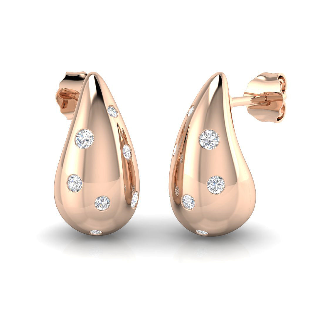 SE6508 — Earrings - 9k Rose Gold