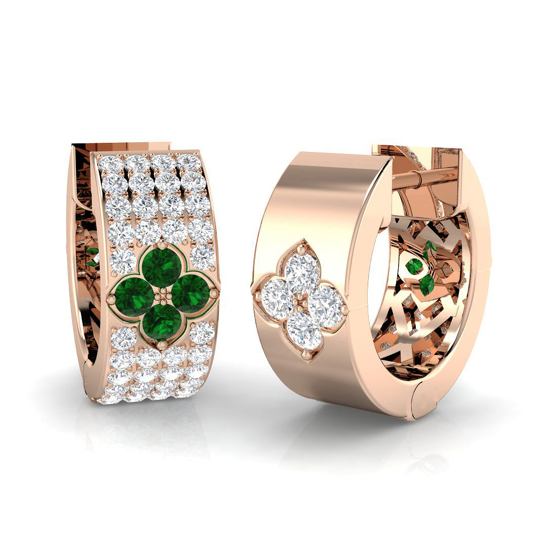 SE6513 — Earrings - 9k Rose Gold