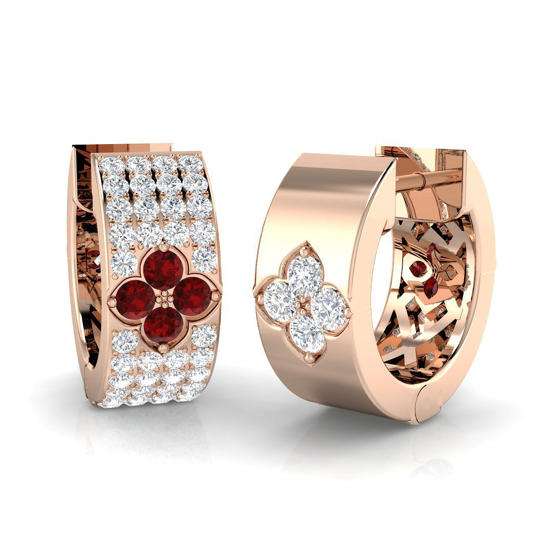 SE6513 — Earrings - 9k Rose Gold