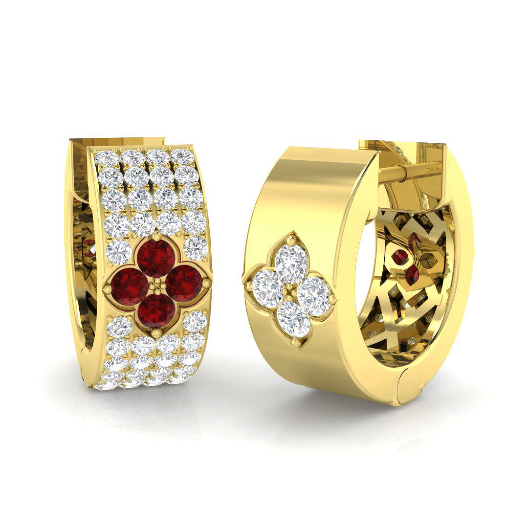 SE6513 — Earrings - 9k Yellow Gold