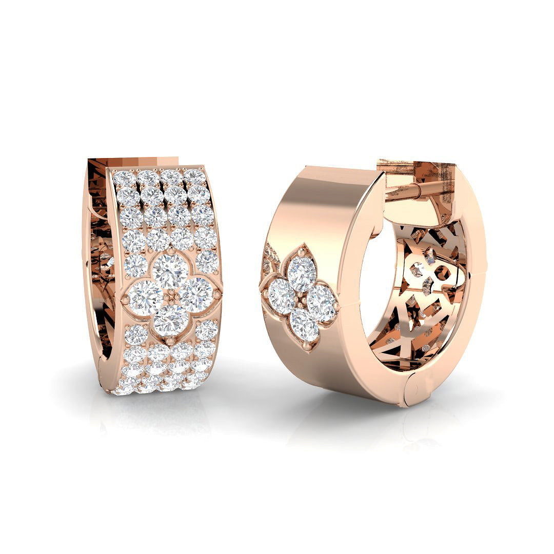 SE6513 — Earrings - 9k Rose Gold