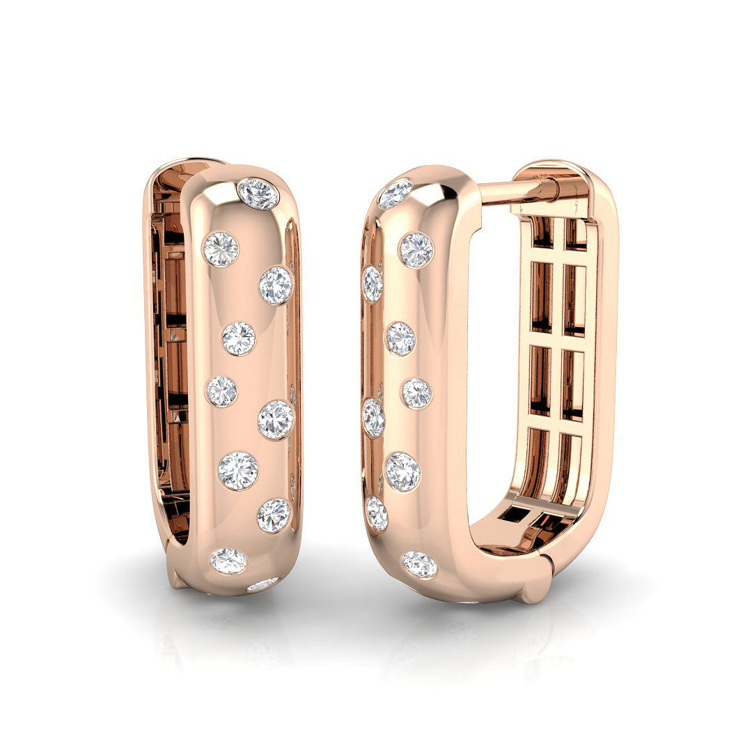 SE6516 — Earrings - 9k Rose Gold