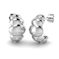 SE6518 — Earrings - 9k White Gold