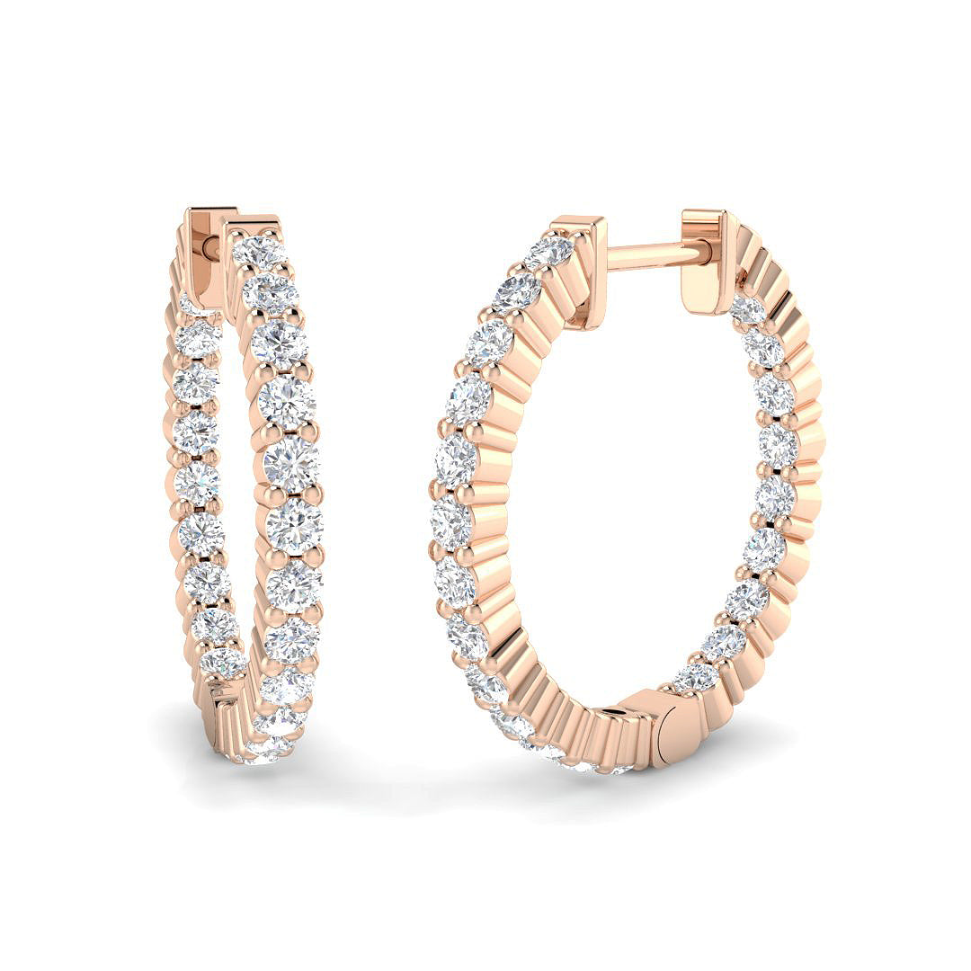 SE6521 — Earrings - 9k Rose Gold