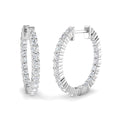 SE6521 — Earrings - 9k White Gold