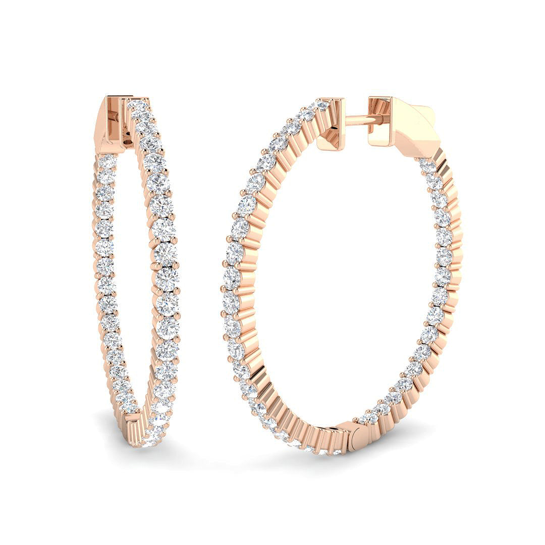 SE6523 — Earrings - 9k Rose Gold