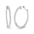SE6523 — Earrings - 9k White Gold