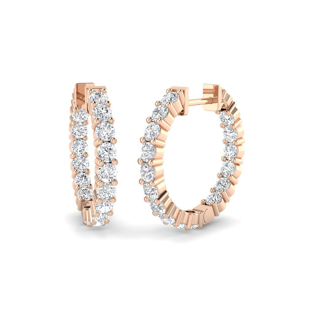 SE6526 — Earrings - 9k Rose Gold