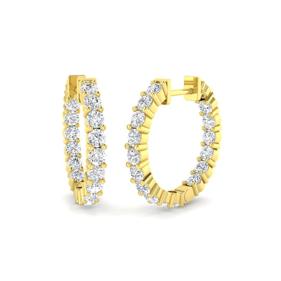 SE6526 — Earrings - 9k Yellow Gold