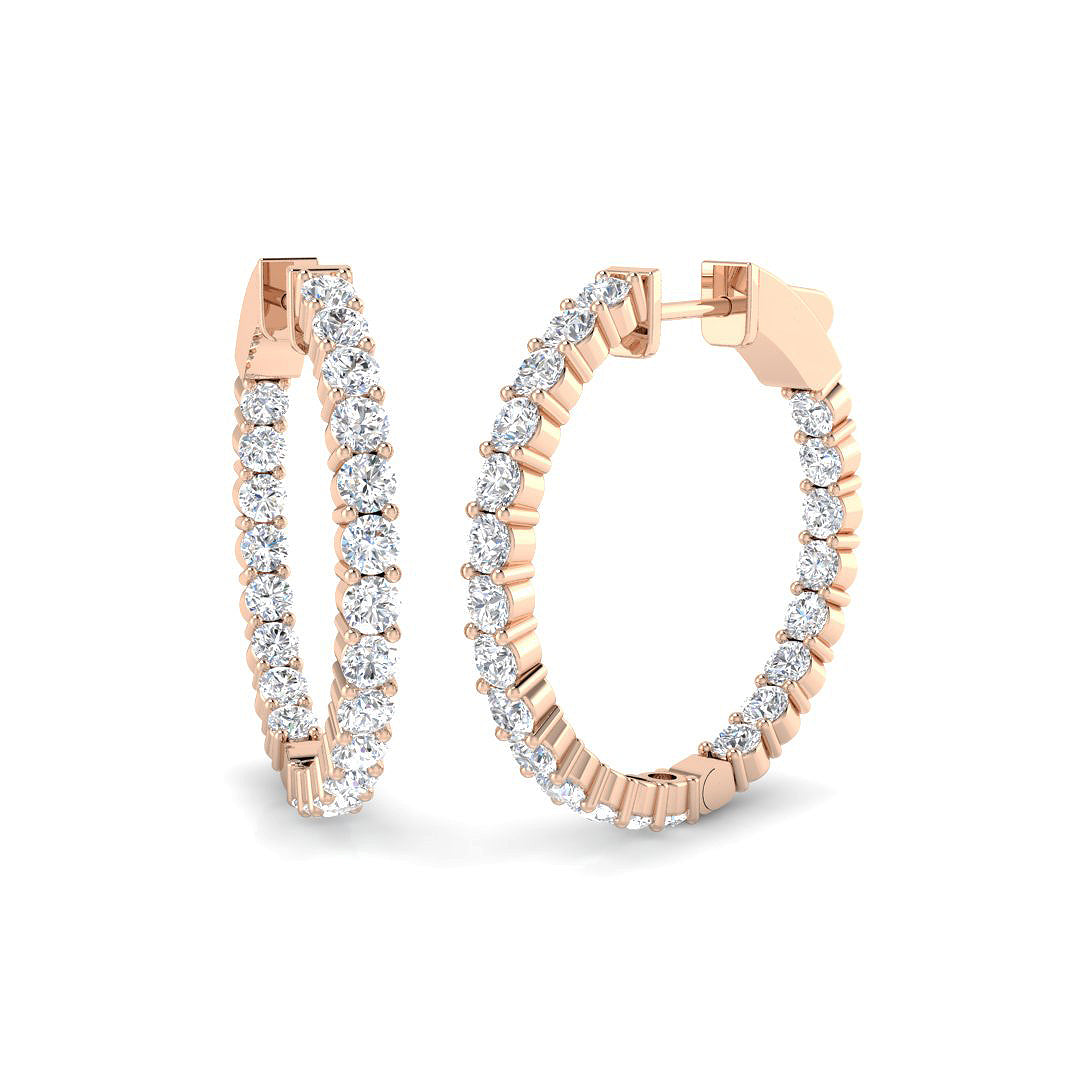 SE6527 — Earrings - 9k Rose Gold